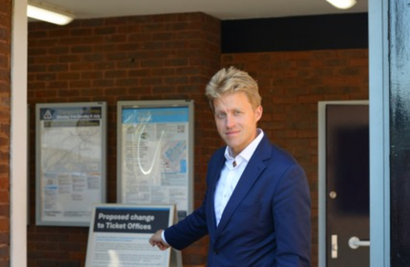 Ben at Egham Station