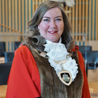 Cllr Shannon Saise-Marshall is Runnymede's 46th Mayor